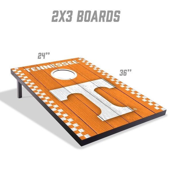 Tennessee Volunteers NCAA Compact 2x3 Tailgate Cornhole Board Set