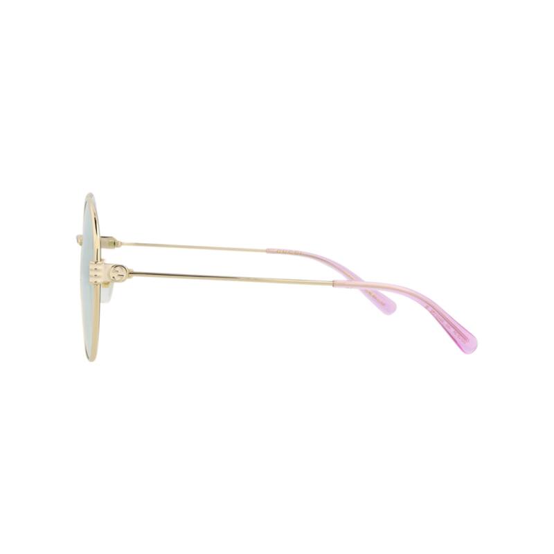 Gucci Round-Frame Metal Sunglasses - NS
