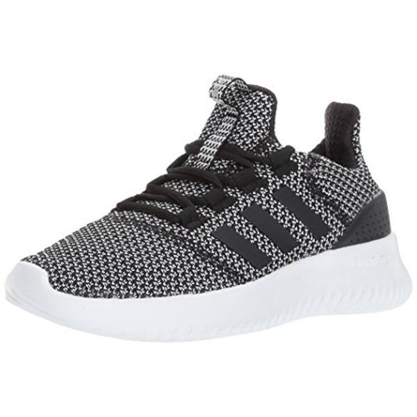 Shop Adidas Kids Cloudfoam Ultimate Sneaker Black Black Metallic