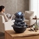 preview thumbnail 49 of 63, Costway Tabletop Water Fountain with Rolling Crystal Ball,