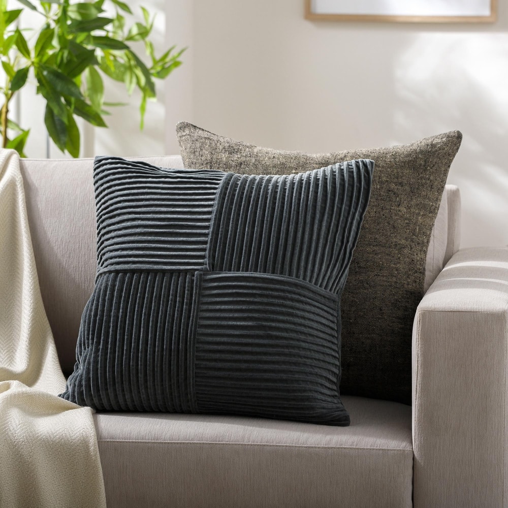 Maxence Modern & Contemporary Solid Color Throw Pillow