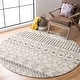 preview thumbnail 3 of 92, SAFAVIEH Tulum Giorgina Rustic Moroccan Boho Tribal Rug 10' Round - Ivory/Grey