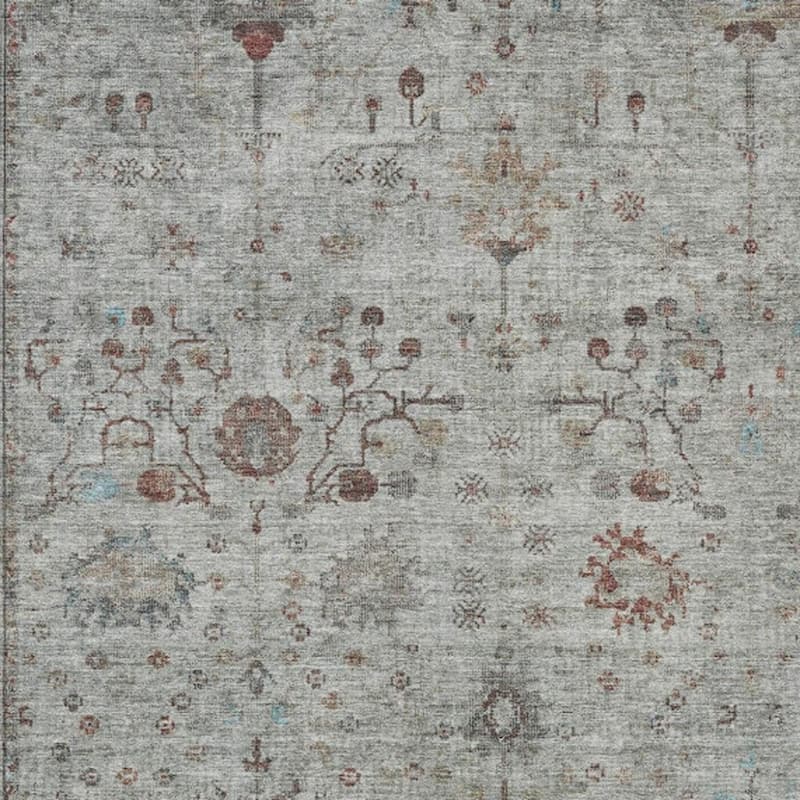 HomeRoots Floral Traditional Rectangle Outdoor Rug