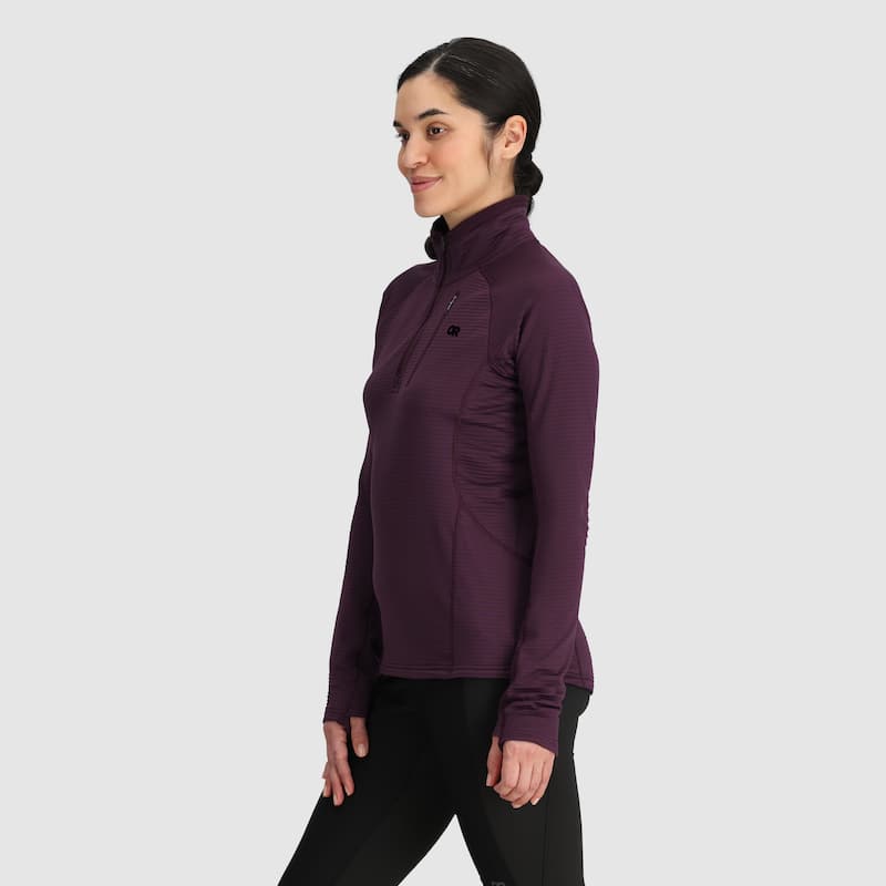 Outdoor Research Women's Vigor Grid Fleece Quarter Zip