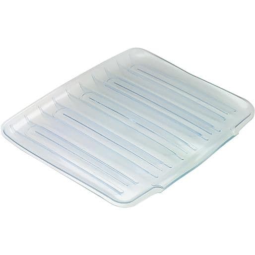 https://ak1.ostkcdn.com/images/products/is/images/direct/54993018ea1674b03f7ea64db3460257fb1c9e12/Small-Clear-Drainer-Tray-FG1180MACLR-Rubbermaid-Home.jpg?impolicy=medium