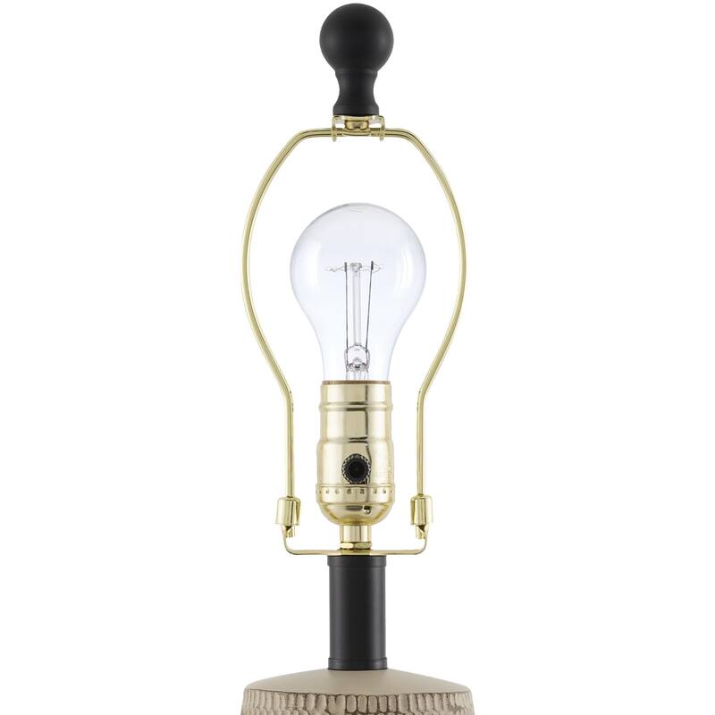 Livabliss Leipzig Rustic Accent Table Lamp - 20"H x 10"W x 10"D