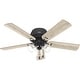 preview thumbnail 13 of 11, Hunter 52" Shady Grove Ceiling Fan with LED Light Kit/ Pull Chain, Standard or Flush Mount - Casual, Transitional