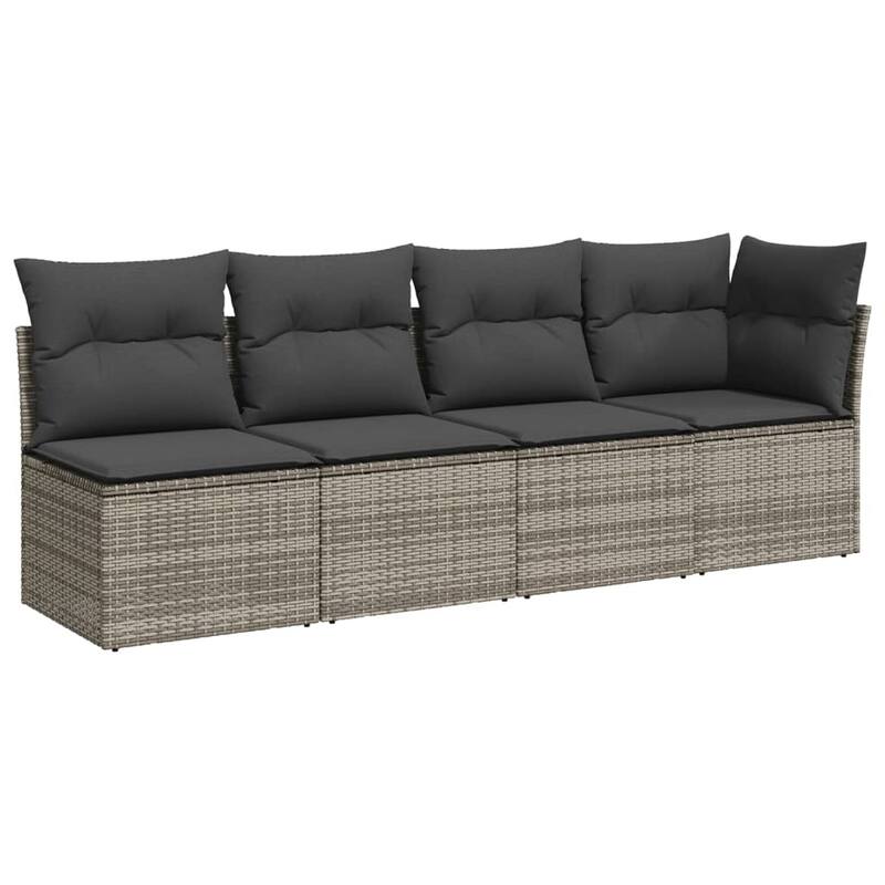 7-Piece Modular Patio Sofa Set - 21.7 x 39.4 x 28.7 in