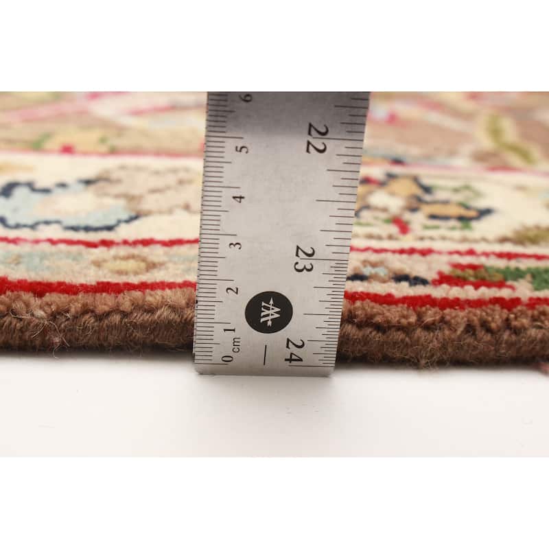 ECARPETGALLERY Hand-knotted Serapi Heritage Brown Wool Rug - 2'7 x 9'10