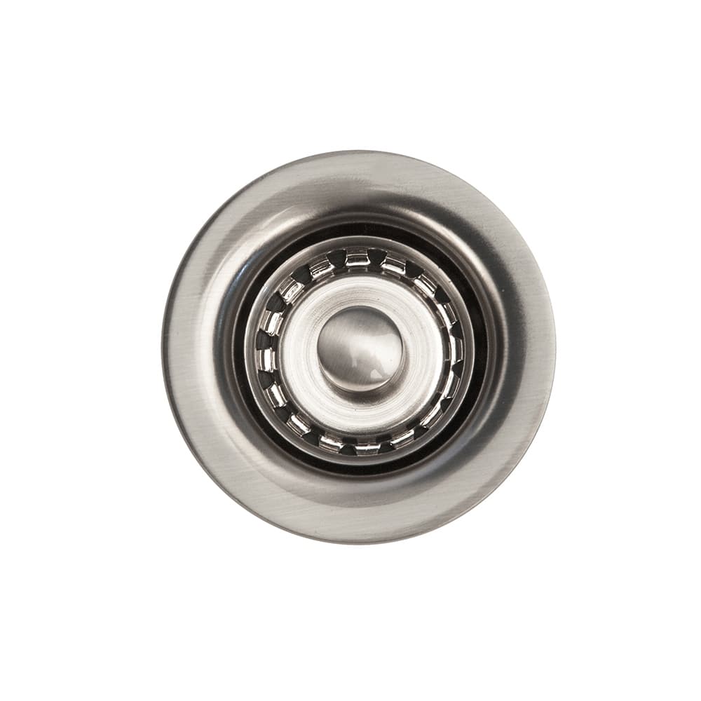 2-in Bar Basket Strainer Drain in Brushed Nickel (D-133BN)