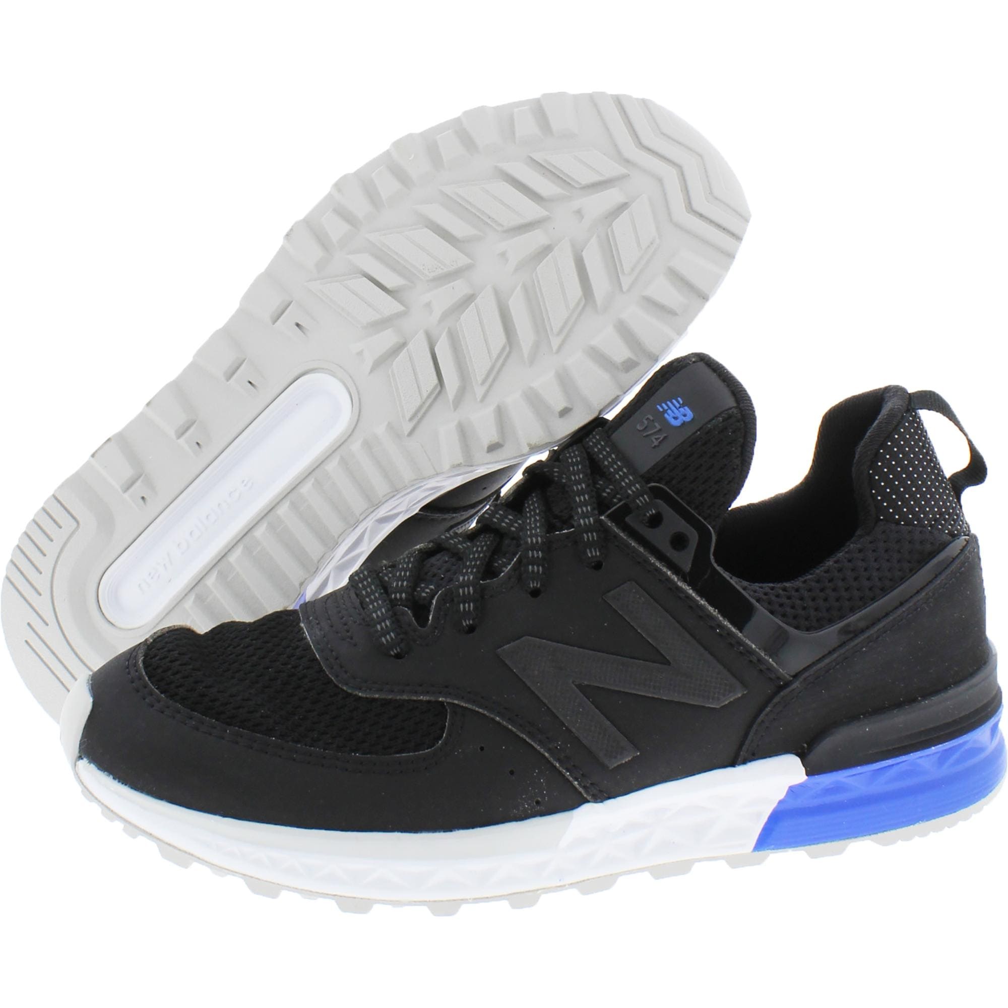 new balance leather sneakers