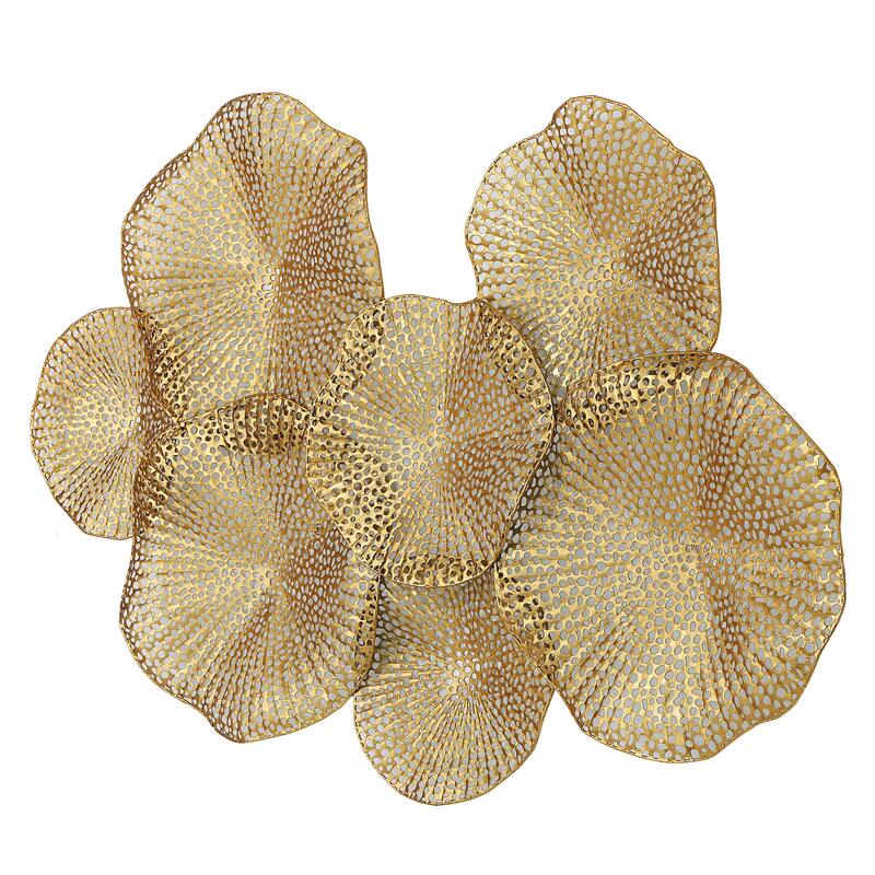 Uttermost Ripley Gold Metal Wall Art - 47.24 W x 26.38 H x 3.94 D (inches)