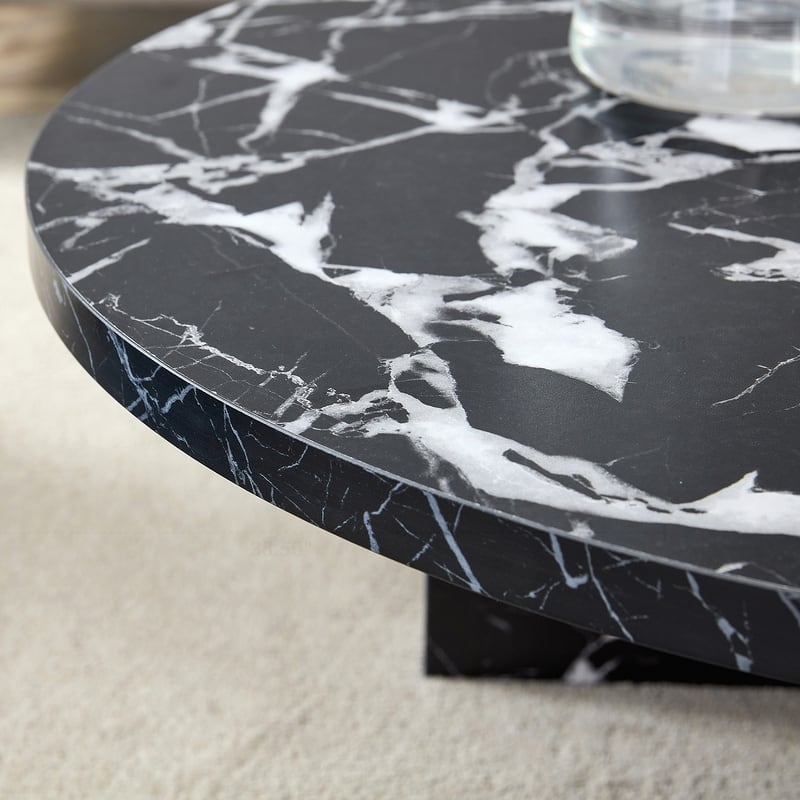 Versatile MDF Round Coffee Table