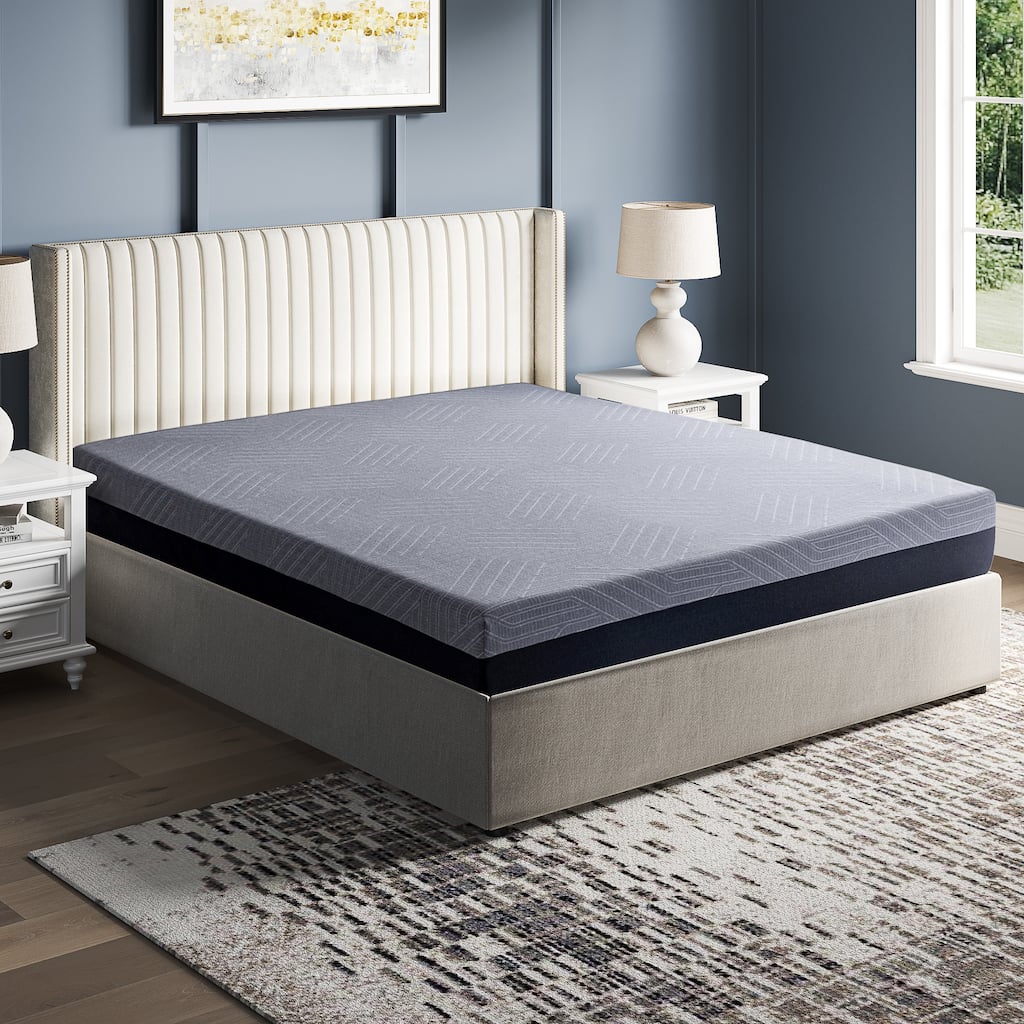 10-inch Memory Foam Mattress, Cooling Gel Hybrid Mattress