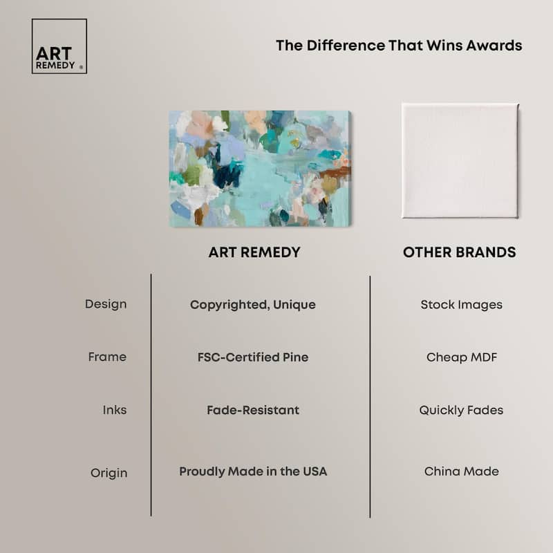 Layers of Feeling I Canvas by Art Remedy, Gallery Wrapped