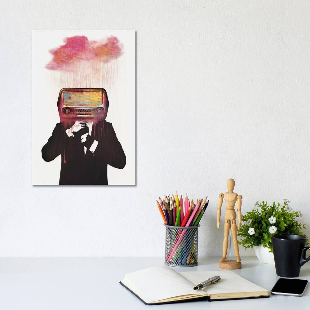 iCanvas "Radiohead" by Daniel Taylor Canvas Print