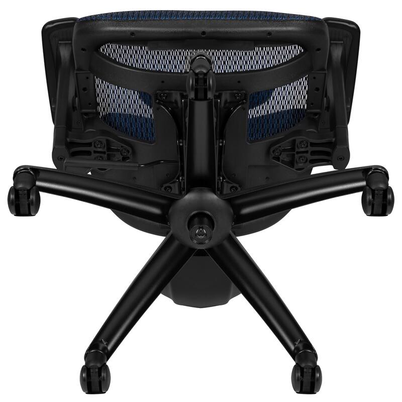 Ergonomic Mesh Office Chair with Synchro-Tilt, Headrest, Adjustable Pivot Arms