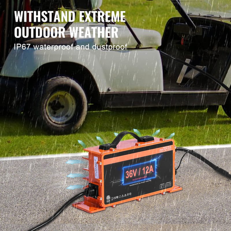 Golf Cart Battery Charger for Club Car EZGO Yamaha