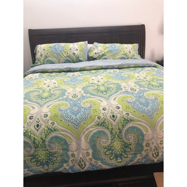 Top Product Reviews For Echo Design Sardinia Multi Cotton Comforter Set 9089446 Overstock