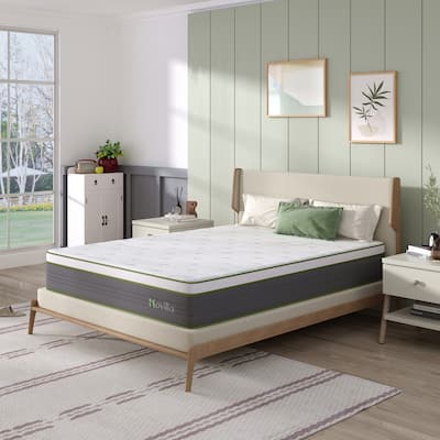 Novilla 10-inch CertiPUR-US Certified Hybrid Pocket Spring Mattress