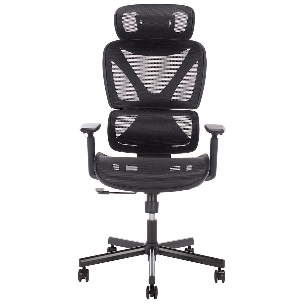 SEI Furniture Joanna Adjustable Desk Chair - 27"W x 28"D x 47"H