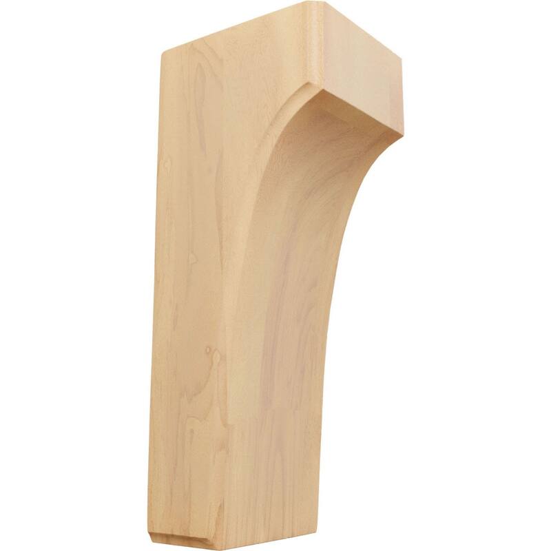 Clarksville Bracket - 3 1/2"W x 4"D x 10"H - Red Oak