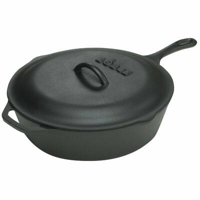 Lodge 10-1/4 In. 3 Qt. Cast Iron Chicken Fryer - 1 Each