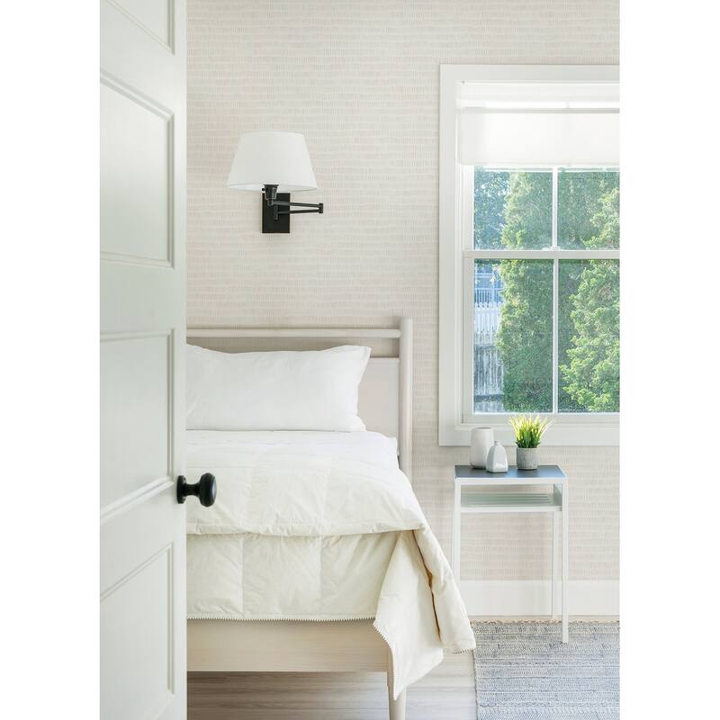 Chesapeake Pips Blush Watercolor Brushstrokes Wallpaper