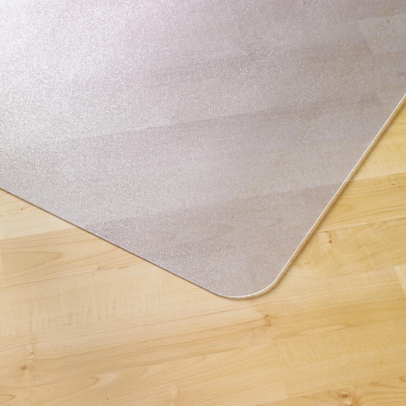 Floortex® Ecotex® BioPVC Eco Friendly Carbon Neutral PVC Chair Mat for Hard Floors - 45" x 53"
