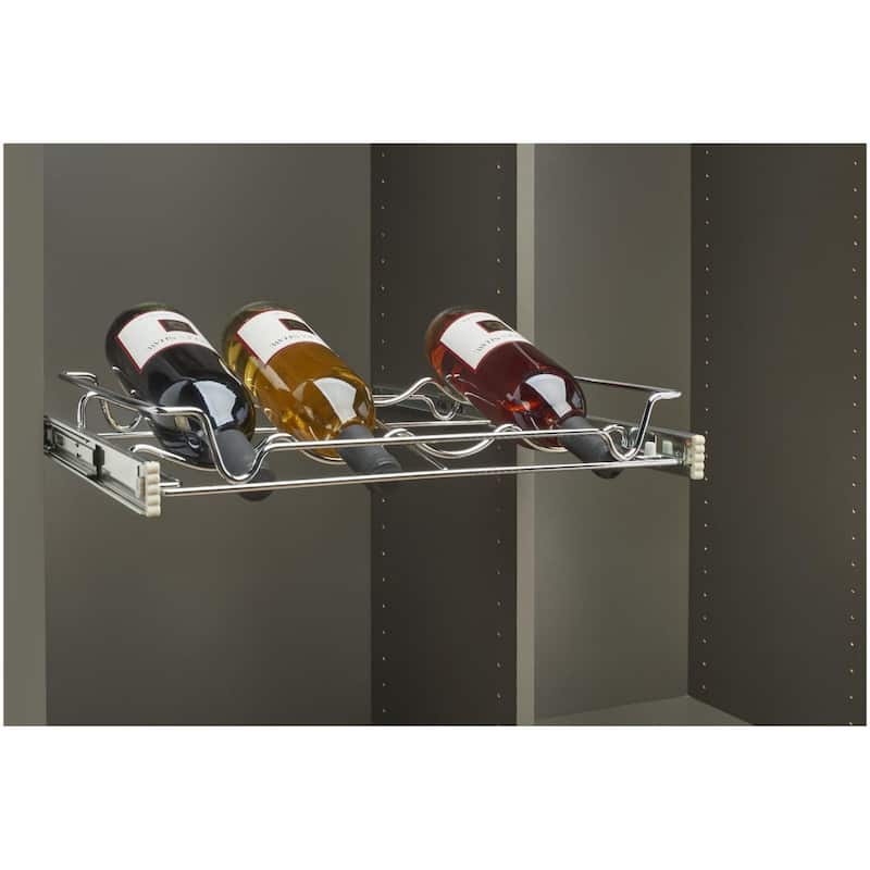 Rev-A-Shelf Sidelines 18 Inch Pull Out Wine Rack