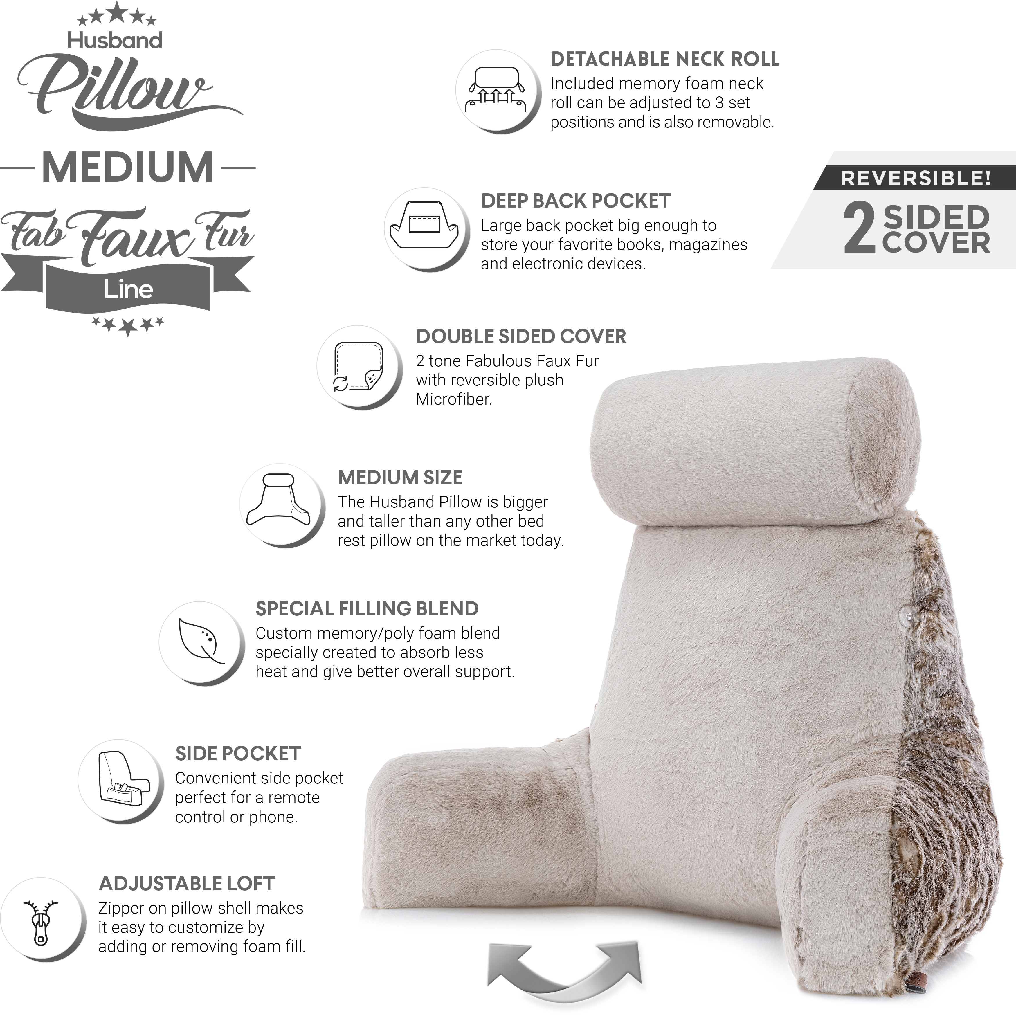 Bed bath and beyond husband pillow cheap