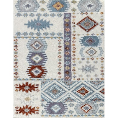 Loft Shag GC_CZY1007 Ivory Shaggy Area Rug