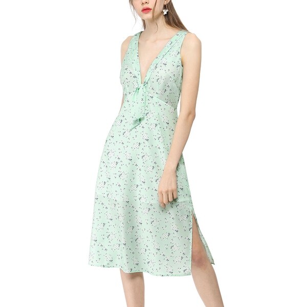 split hem midi dress
