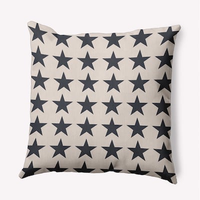 Stars Polyester Indoor Pillow