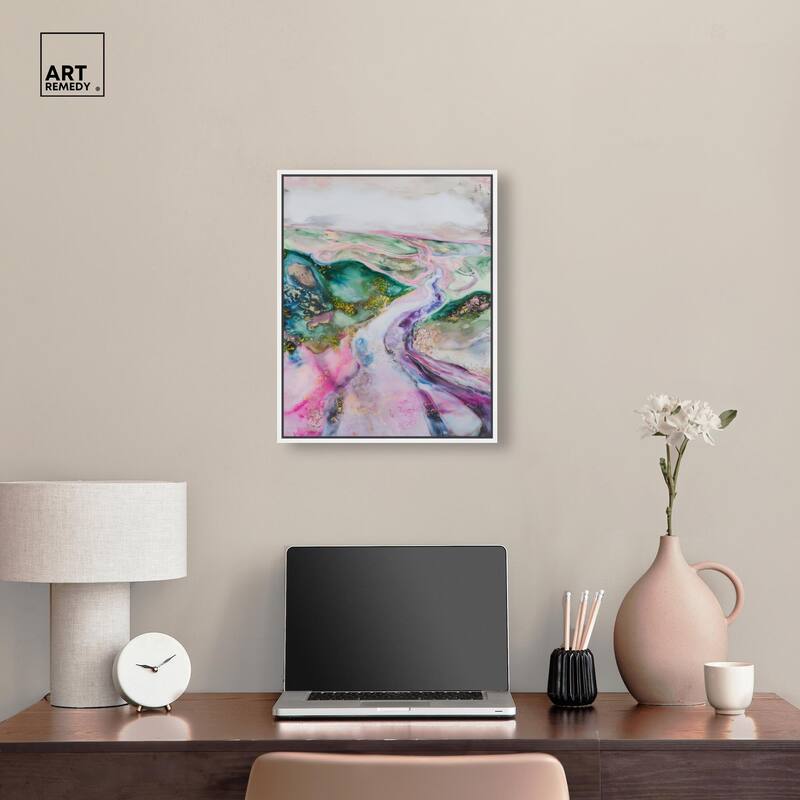 Noir Pulse II Canvas by Art Remedy
