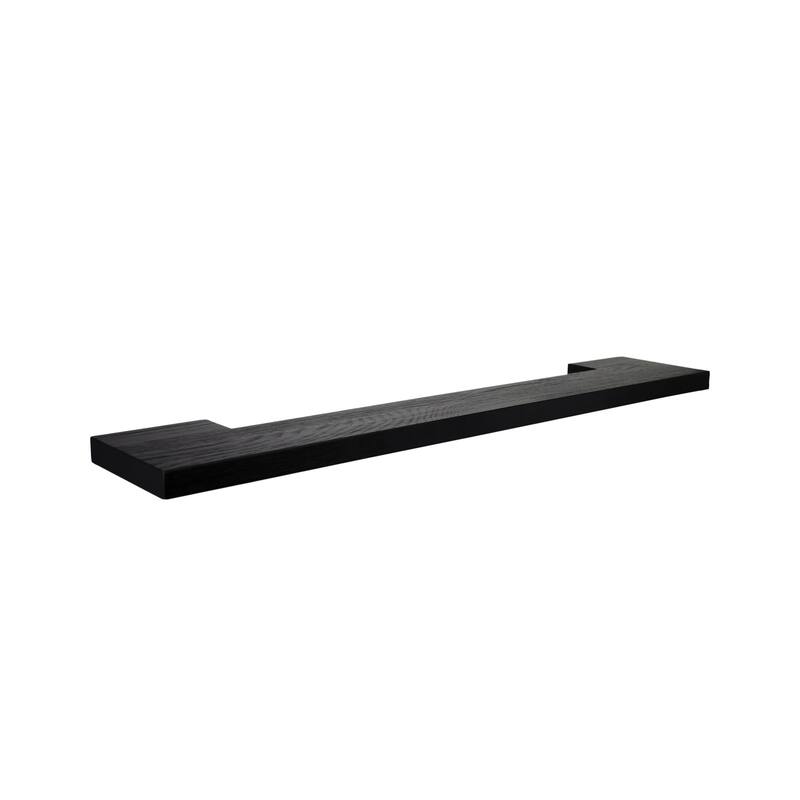 Native Trails Solace 34" Wood Bathroom Shelf - Midnight Oak