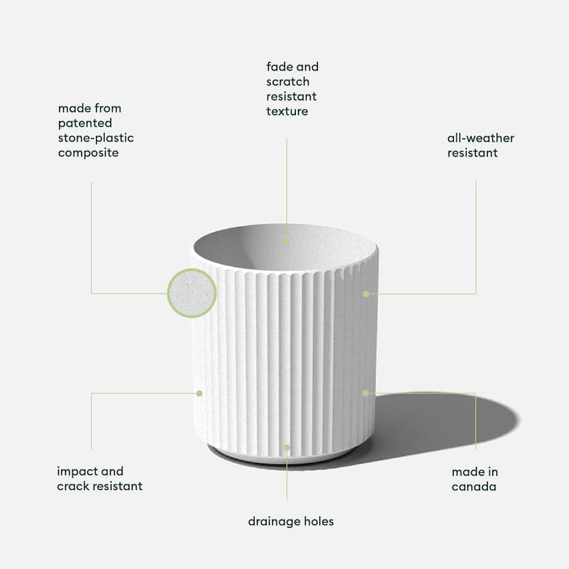 Veradek Demi Series Demi Round Planter