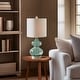 preview thumbnail 20 of 55, Ellipse Curved Gourd Glass Table Lamp, Set of 2