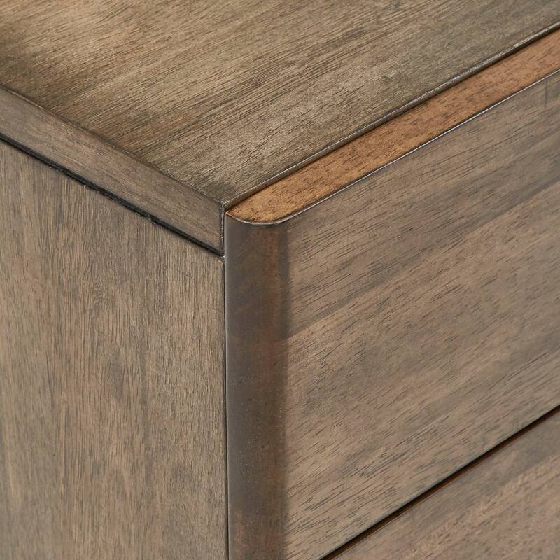 Ozan Walnut Finish 6-drawer Dresser by iNSPIRE Q Modern