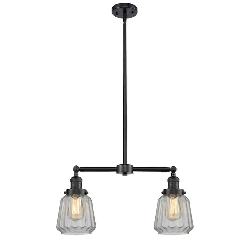 Innovations Lighting Chatham 2 Light 21" Wide Linear Chandelier