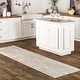 preview thumbnail 41 of 40, Nuloom Alice Abstract Waterfall Area Rug Light Grey - Runner - 2' 6" x 6'