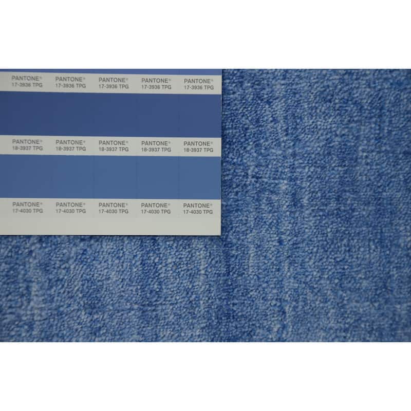 Hand Knotted Oriental 100% Wool Carpet Tribal Animal Pictorial Navy Blue & Blues Gabbeh Area Rug - 9' 8'' X 10' 1''