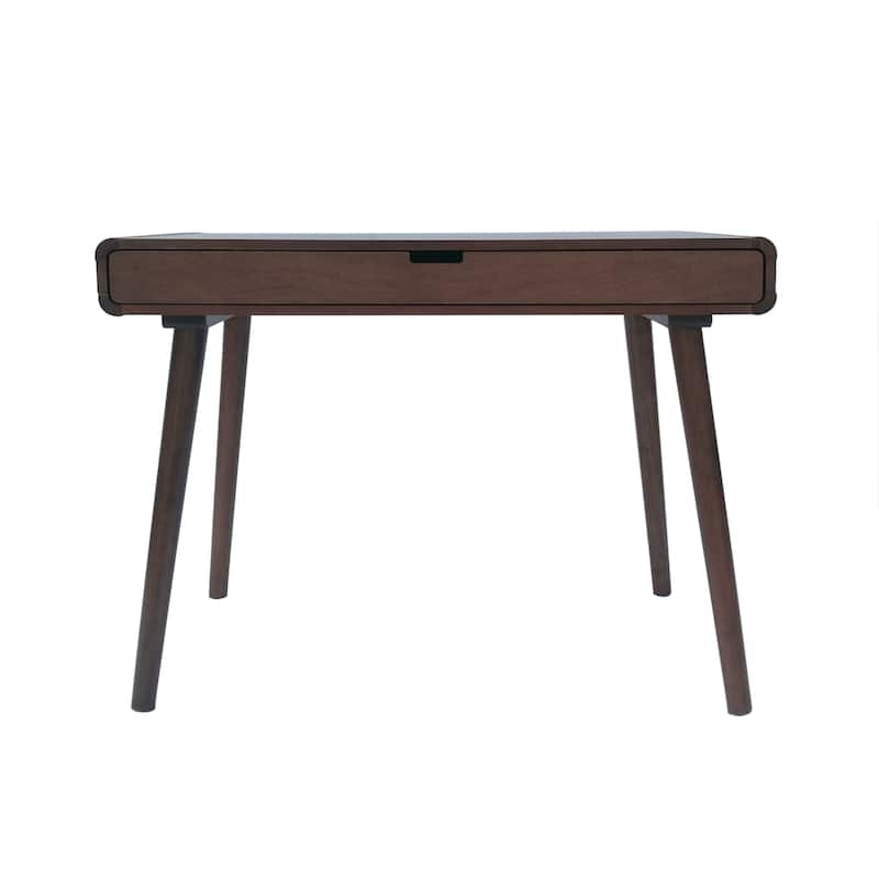 Wood Writing Desk with large drawers,Computer Table for Home Office Workspace or Entryway