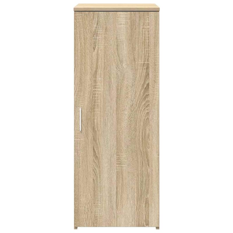 vidaXL Storage Cabinet Sonoma oak Engineered wood Compact - 17.7 x 15.7 x 40.7 in