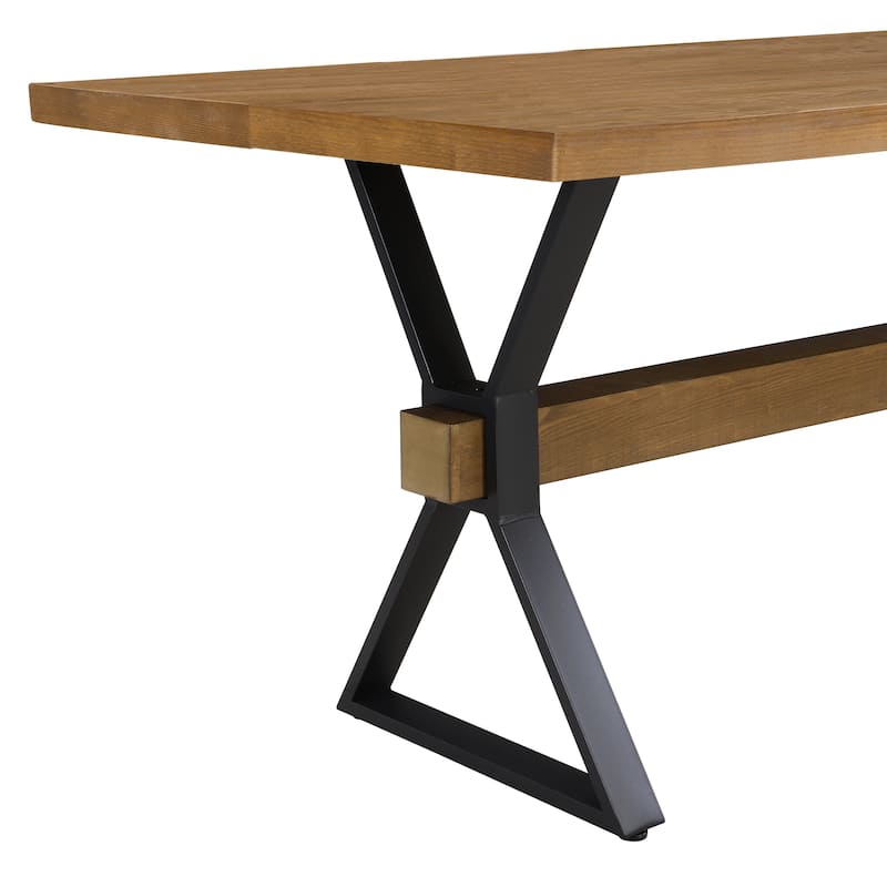 Christopher Knight Home - Carter Rubber Wood Dining Table