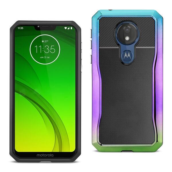 Shop Black Friday Deals On Reiko Motorola Moto G7 Power Full Coverage Shockproof Case In Mix Overstock 28020362