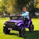 preview thumbnail 52 of 54, 12V Kids Ride On Truck Electric Car Toy for Toddles with 2.4G Remote Control