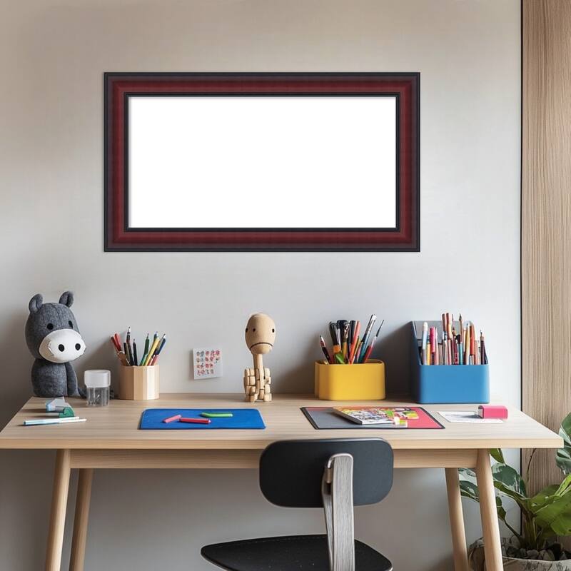 Dalat Framed Dry Erase Magnetic Board