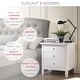 preview thumbnail 20 of 43, Glory Furniture Elowen 3-drawer Wood Nightstand