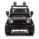 preview thumbnail 10 of 58, 24V Licensed Land Rover Defender Ride On Car for Kids, Remote Control, Four-Wheel Suspension, Music, LED Lights